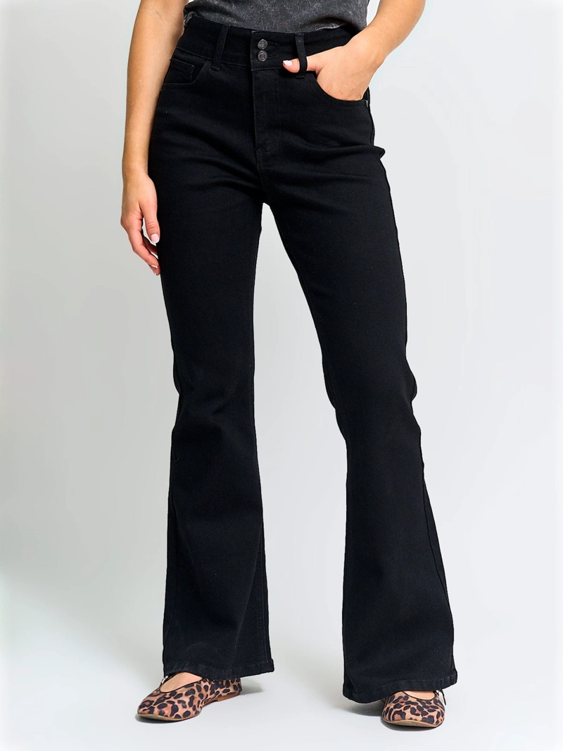 JEANS MUJER BARBADOS ALGODÓN FLARE - 2