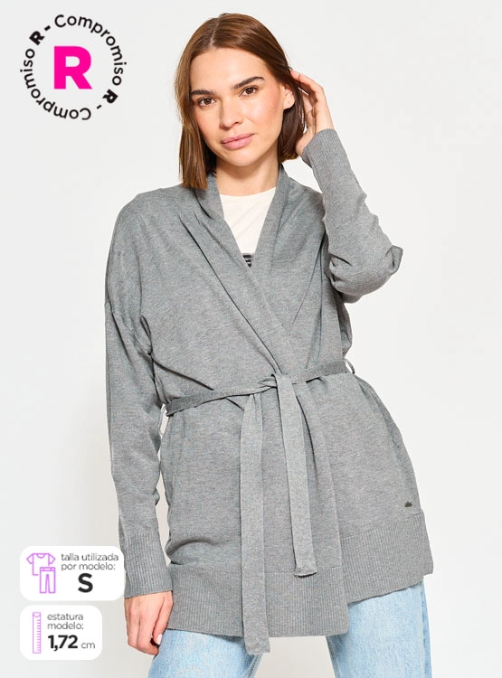 CARDIGAN MUJER PEPE JEANS WRAP - 1