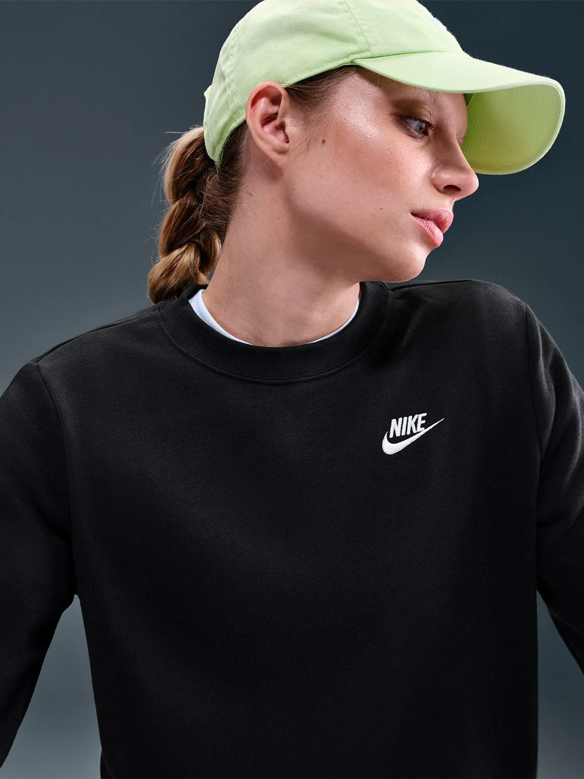 POLERÓN MUJER NIKE  CLUB - 5