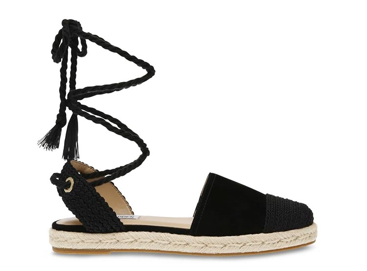 SANDALIAS CUERO MUJER STEVE MADDEN NEGRO ISTANBUL - 1