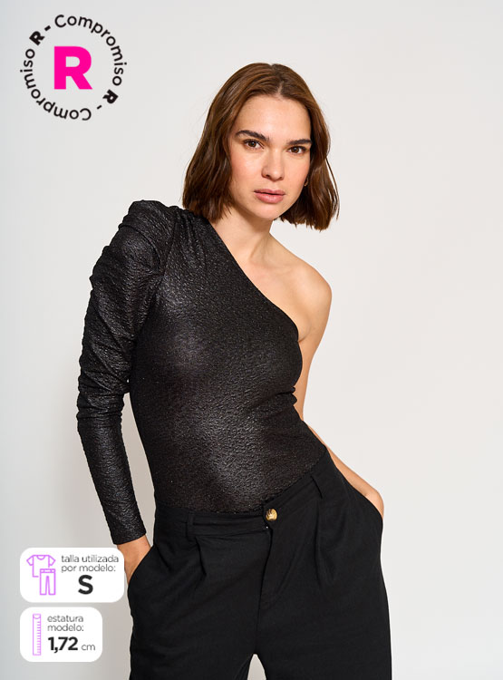 POLERA SIN MANGAS MUJER BARBADOS BODY UNA MANGA - 1
