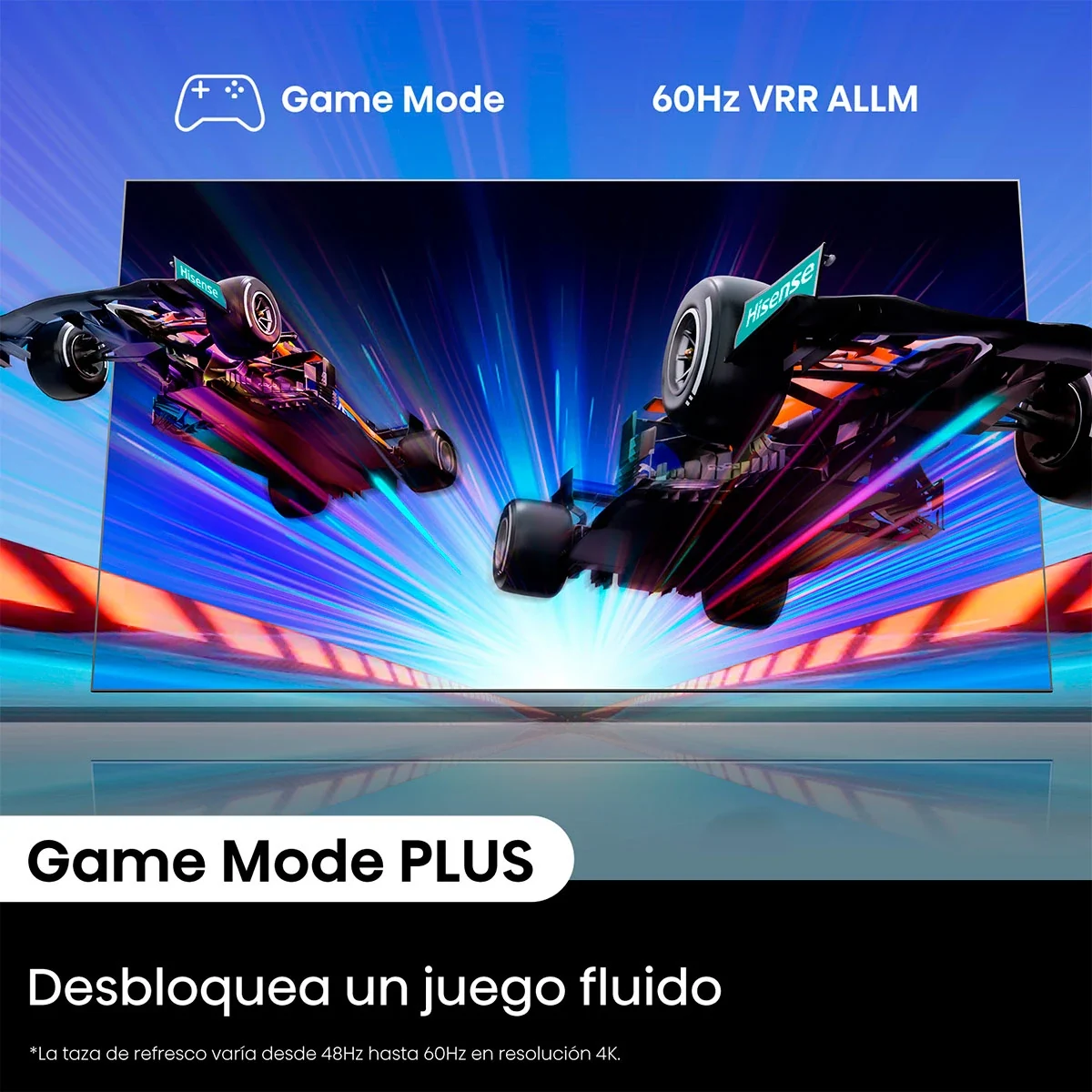 SMART TV HISENSE LED 4K UHD 43” 43A6N - 8