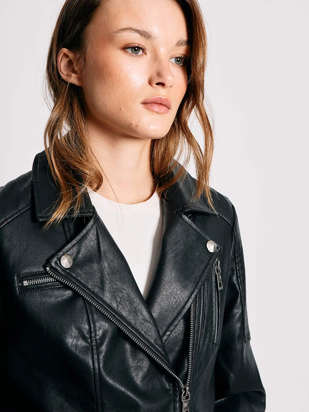 CHAQUETA MUJER BARBADOS BIKER - 3