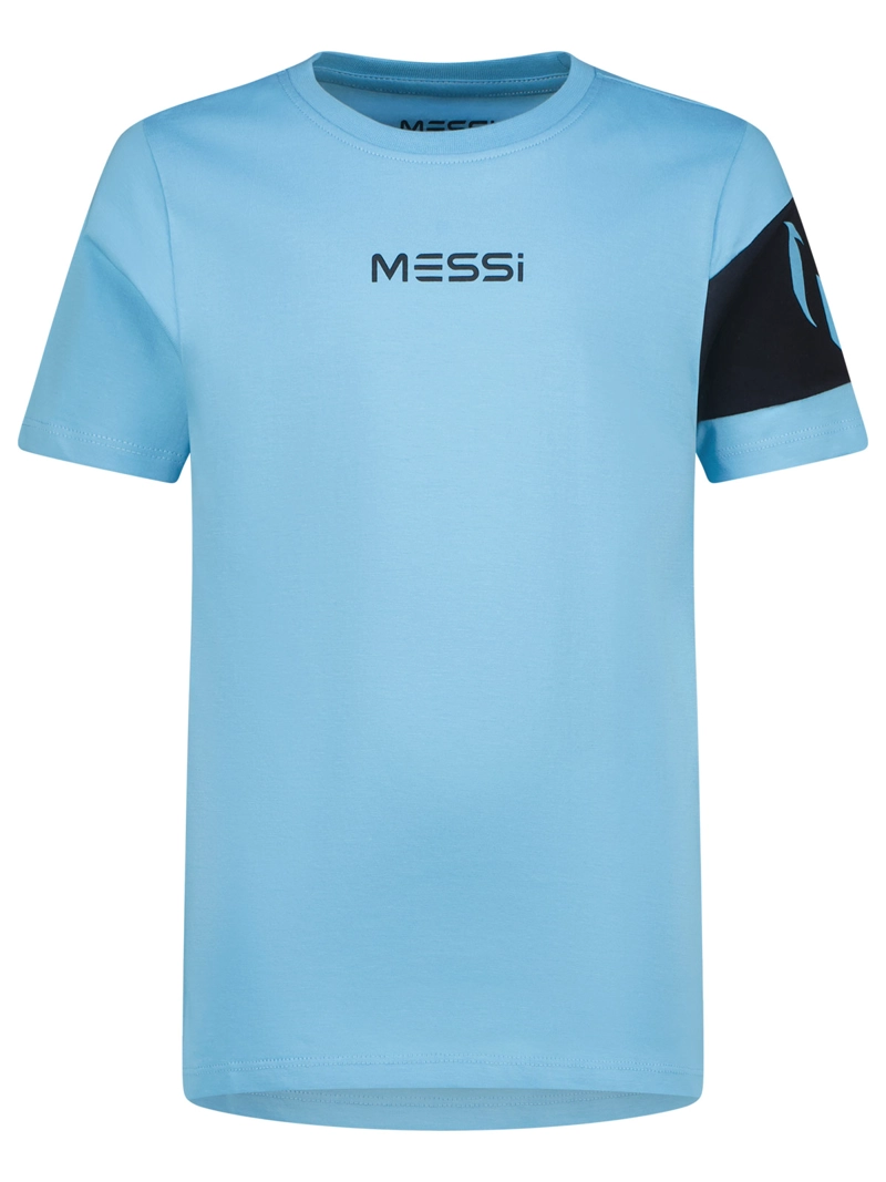 POLERA MANGA CORTA NIÑO MESSI NEROS - 1