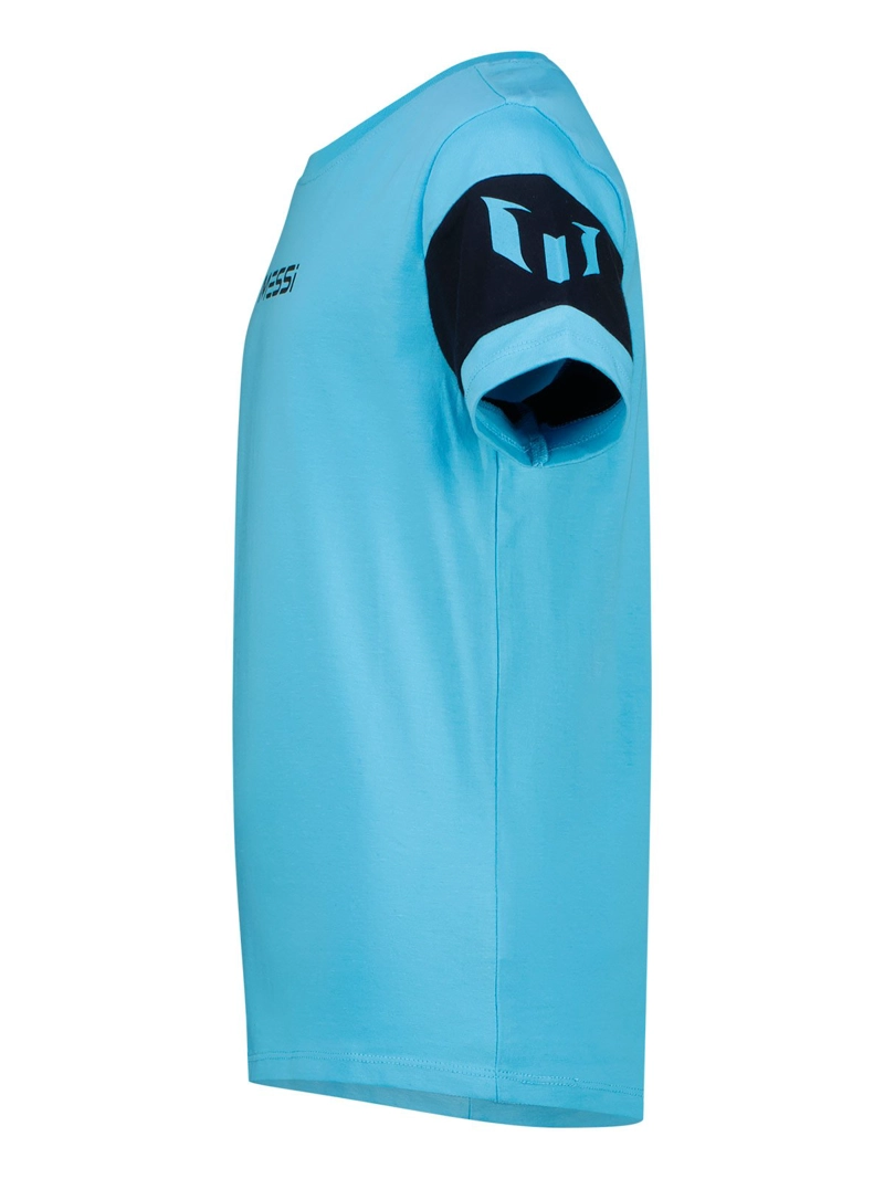 POLERA MANGA CORTA NIÑO MESSI NEROS - 2