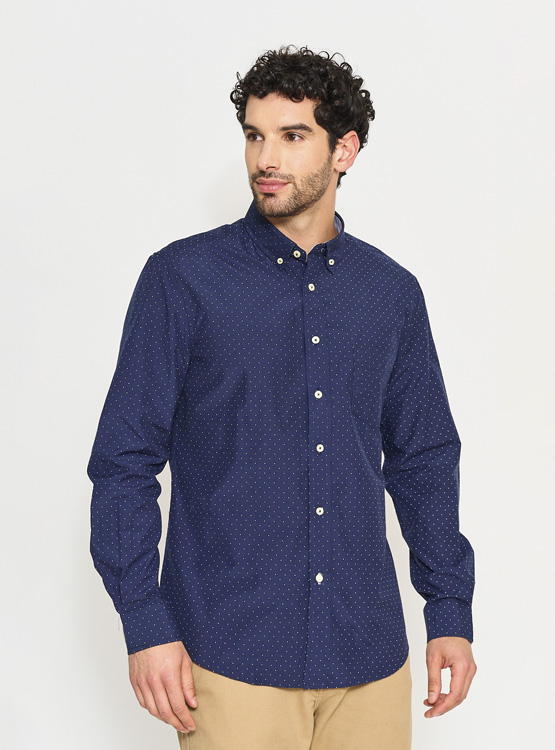 CAMISA KENNETH STEVENS MANGA LARGA BIZNAGA