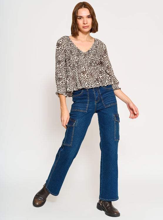 BLUSA MANGA 3/4 MUJER BARBADOS PANAL - 4