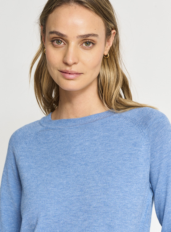 SWEATER MANGA LARGA MUJER REGATTA LISO - 3