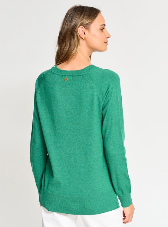 SWEATER MANGA LARGA MUJER REGATTA LISO - 2