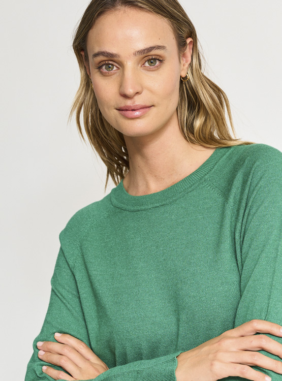 SWEATER MANGA LARGA MUJER REGATTA LISO - 3