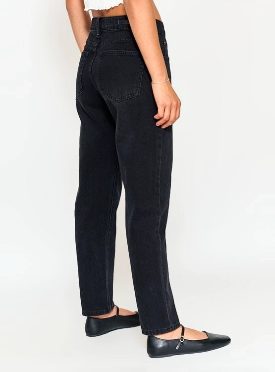JEANS MUJER INDEX ALGODÓN MOM TIRO MEDIO - 3
