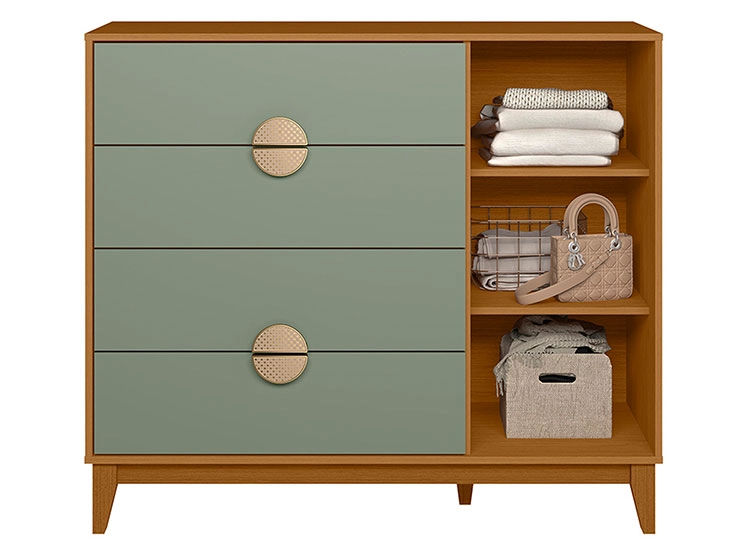 CÓMODA VEKKA HOME IPE SALVIA 1P 4C - 2