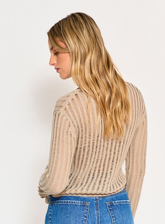 SWEATER INDEX CALADO - 2