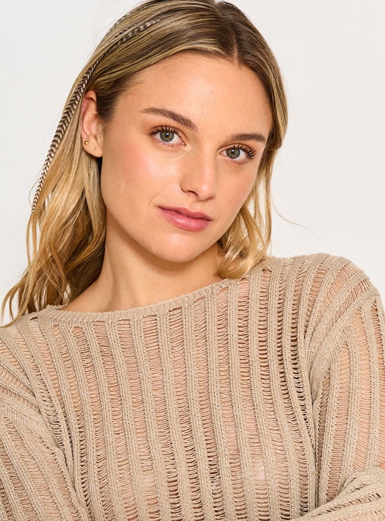 SWEATER INDEX CALADO - 3
