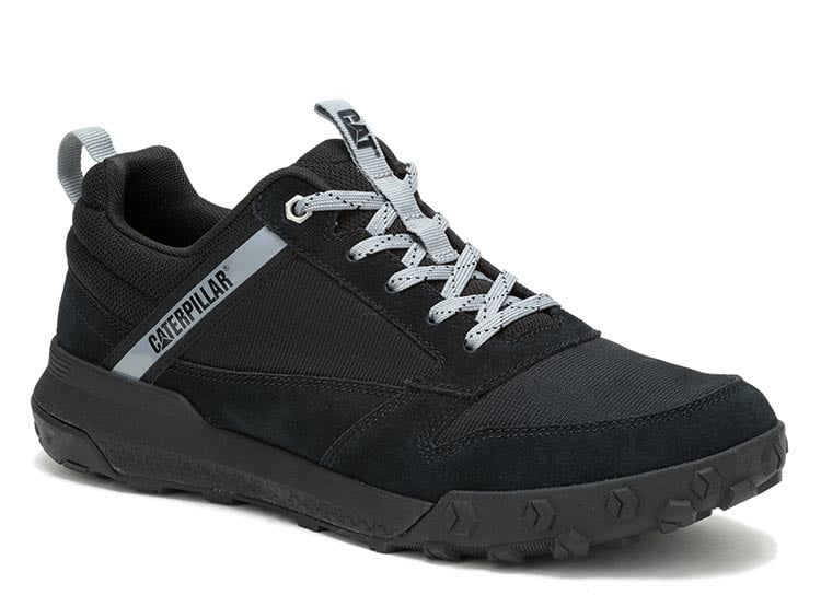 ZAPATILLAS HOMBRE CATERPILLAR CASUAL NEGRO HEX READY LOW MESH CUERO - 1