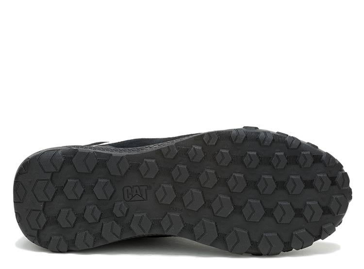 ZAPATILLAS HOMBRE CATERPILLAR CASUAL NEGRO HEX READY LOW MESH CUERO - 4