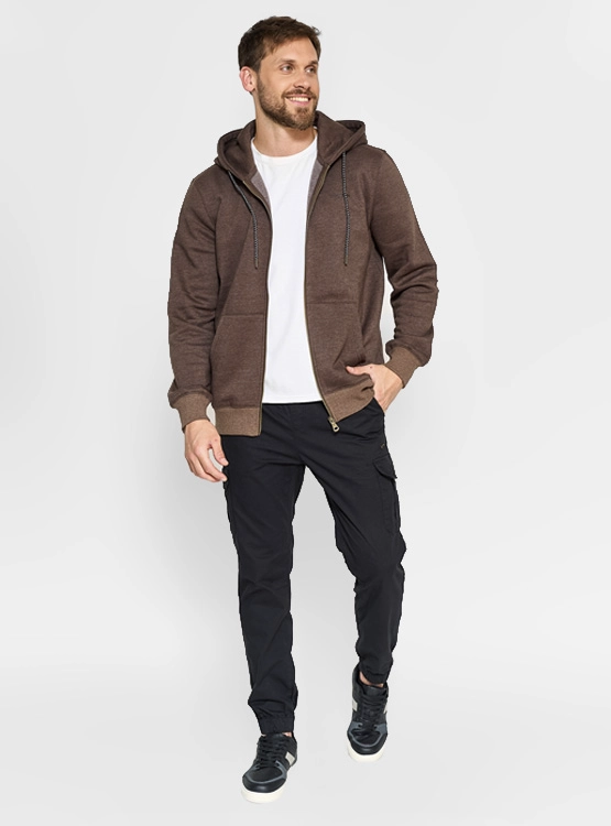 POLERÓN ALGODÓN HOMBRE CLOUDBREAK BÁSICO FULL ZIPPER - 4