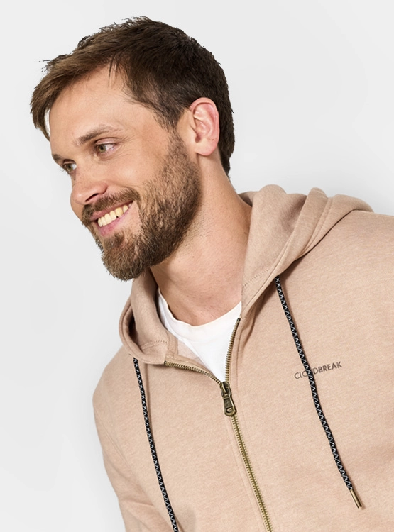 POLERÓN ALGODÓN HOMBRE CLOUDBREAK BÁSICO FULL ZIPPER - 3