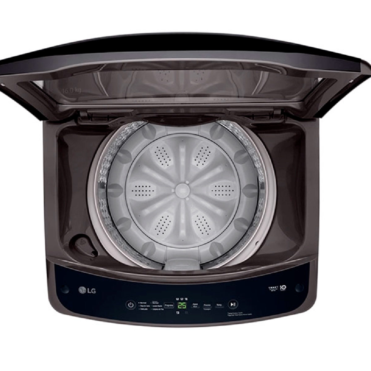 LAVADORA CARGA SUPERIOR LG WT16MVTB 16KG NEGRO - 5