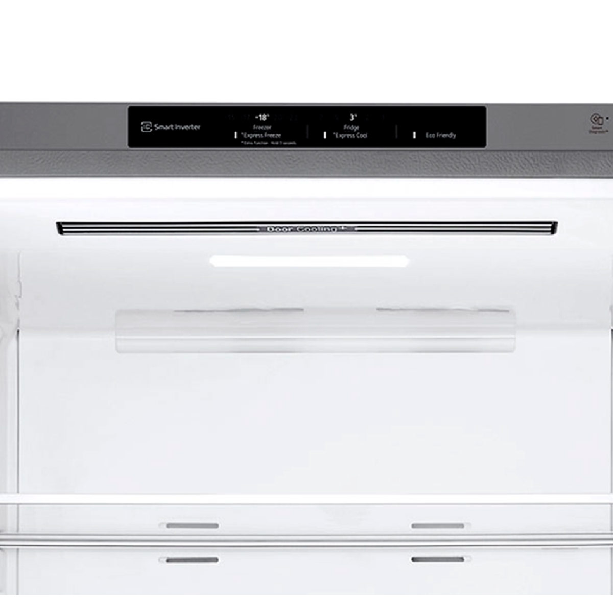 REFRIGERADOR BOTTOM FREEZER LG NO FROST 421 L DOOR COOLING GB40BPG - 7