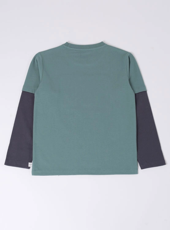 POLERA MANGA LARGA ALGODÓN NIÑO HARVEST - 2