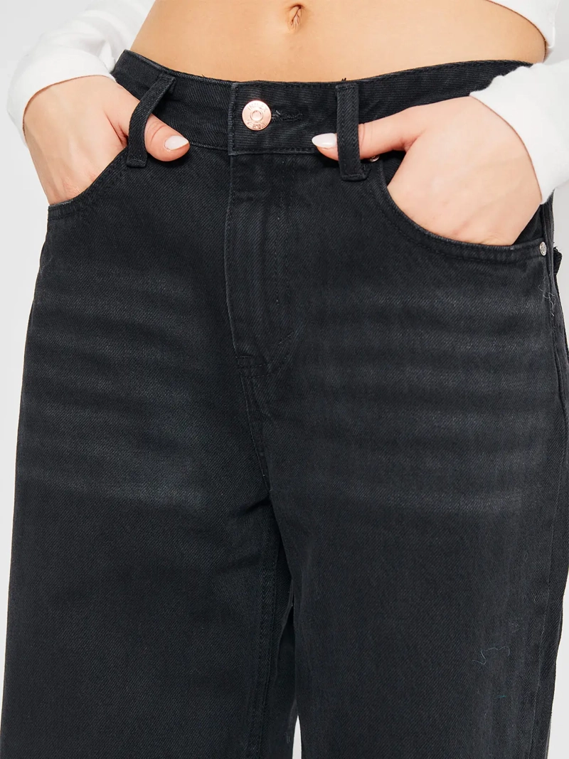 JEANS MUJER INDEX ALGODÓN WIDELG TIRO MEDIO - 4