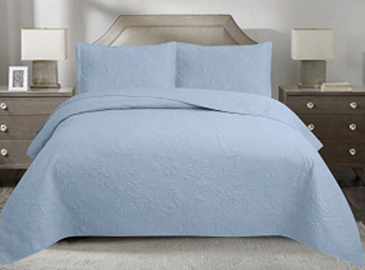 CUBRECAMA QUILT ANDES 1.5 PLAZAS AGUA CLASSIC - 1