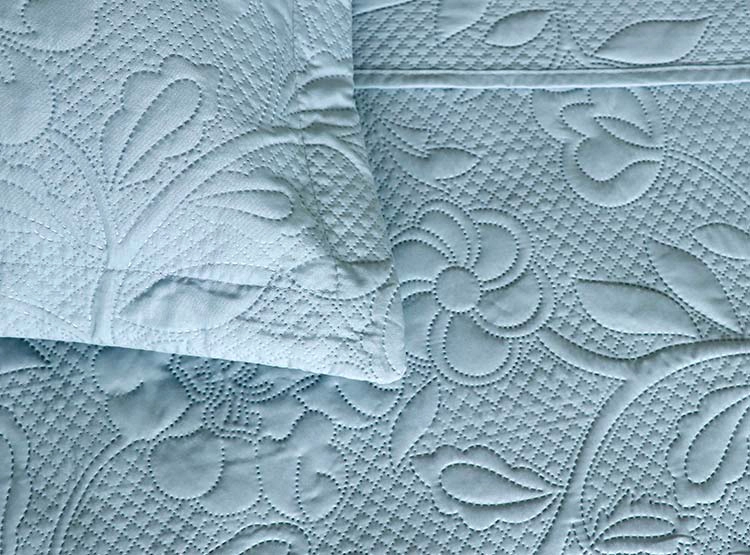 CUBRECAMA QUILT ANDES 1.5 PLAZAS AGUA CLASSIC - 3