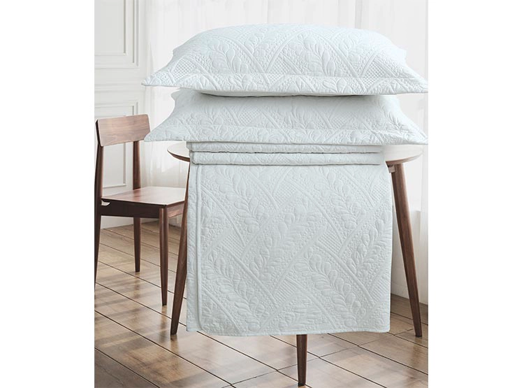 CUBRECAMA QUILT ANDES 1.5 PLAZAS CRUDO PORTUGAL - 4