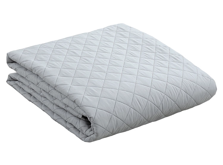 CUBRECAMA QUILT ANDES 1.5 PLAZAS GRIS ROMANTIC - 2