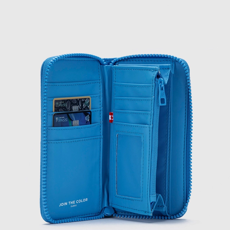 BILLETERA BUBBA ORIGINALS MATTE AZUL - 4