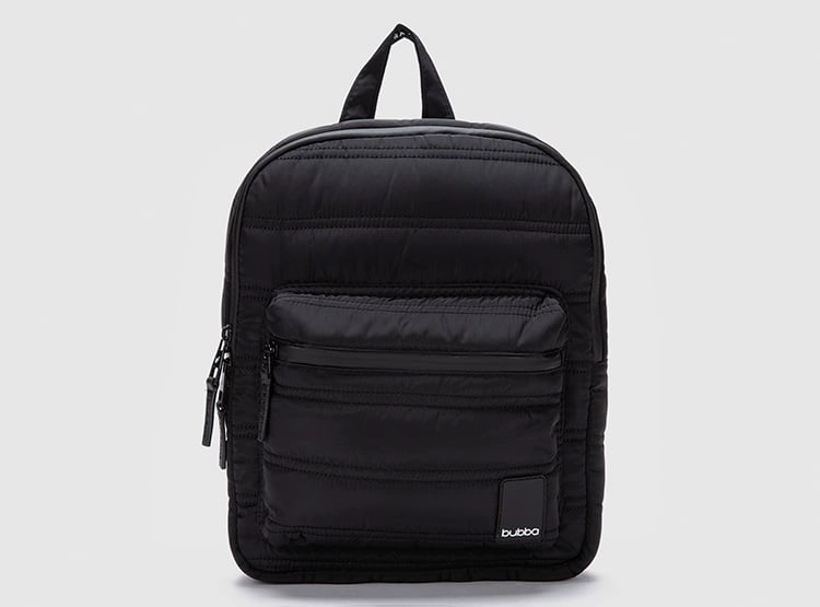 MOCHILA MINI BUBBA ORIGINALS MATTE BLACK VELVET - 1