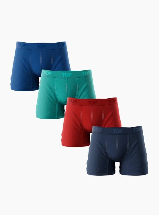PACK X4 BÓXER HOMBRE TOP MULTICOLOR - 1