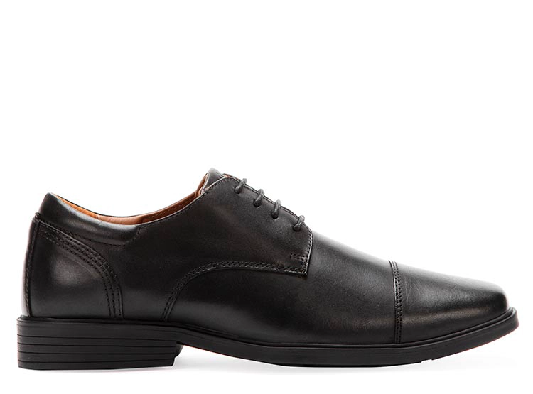 ZAPATOS CUERO HOMBRE GUANTE NEGRO LIGURIA - 1