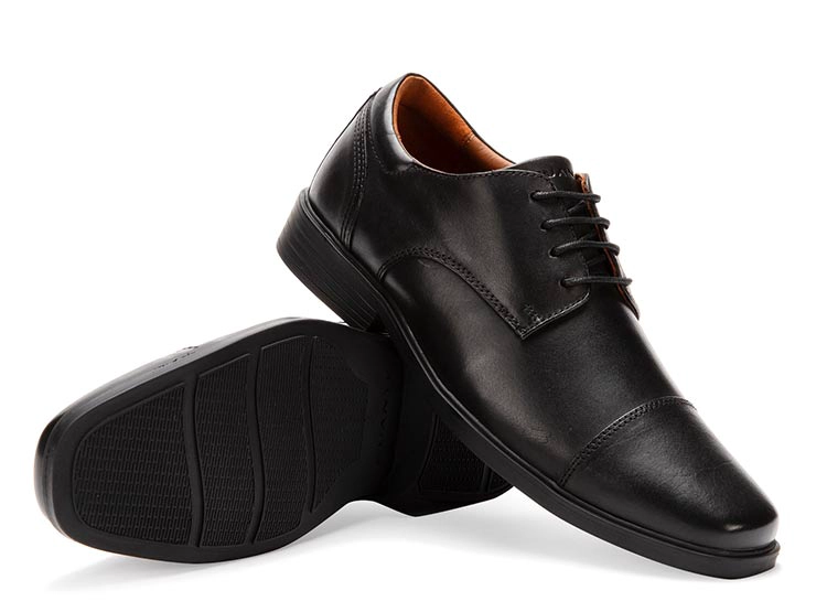 ZAPATOS CUERO HOMBRE GUANTE NEGRO LIGURIA - 5