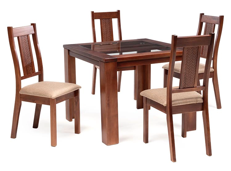 JUEGO DE COMEDOR EROOMS NEW MALAGA 4S