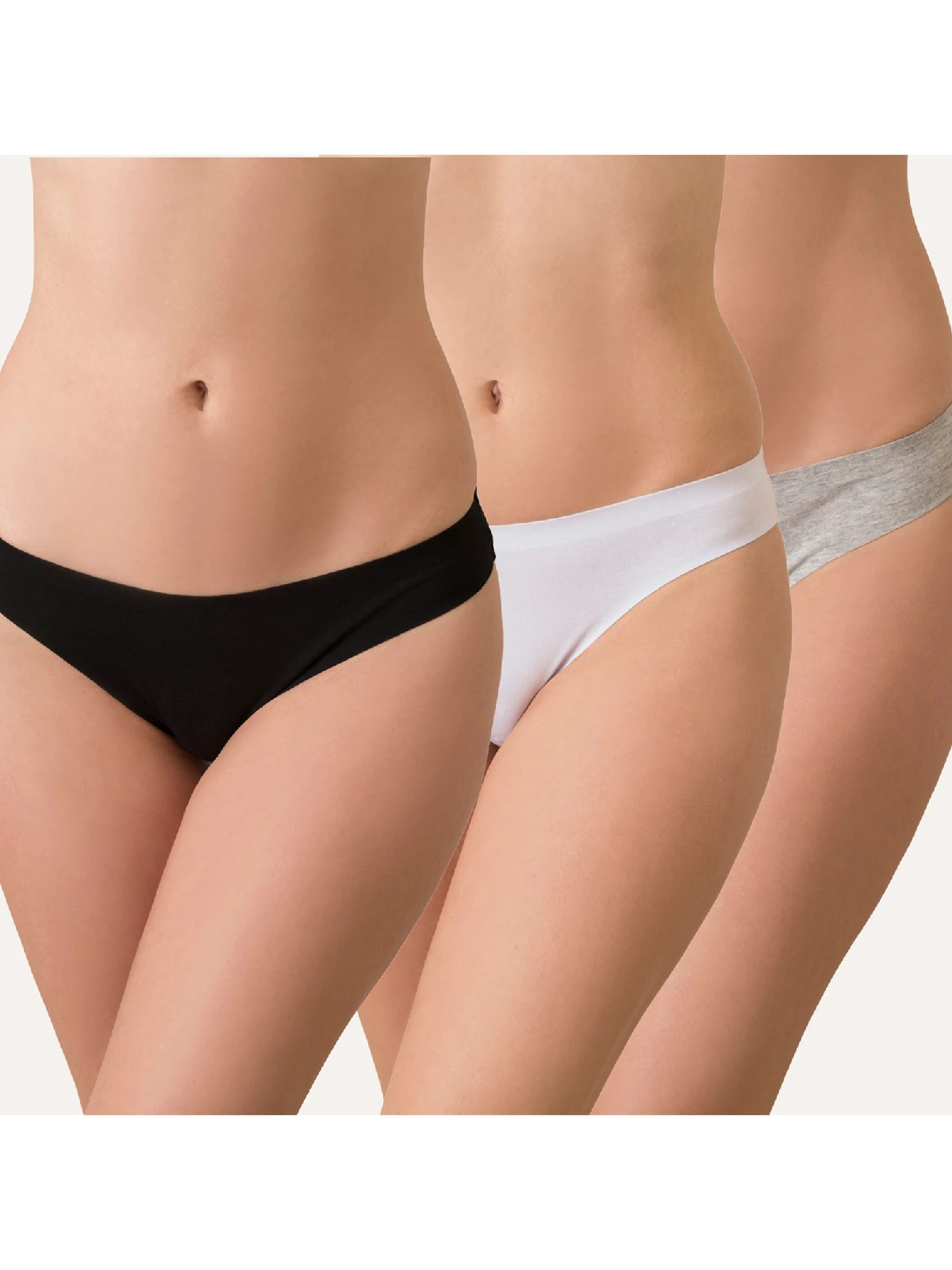 CALZÓN FLORES PACK X3 BIKINI  - 1