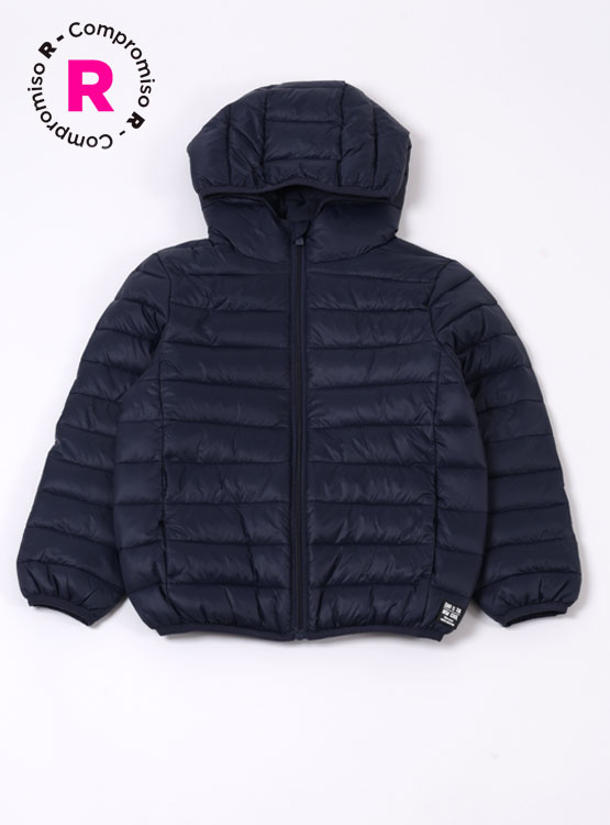 PARKA MANGA CORTA NIÑO HARVEST GORRO - 1