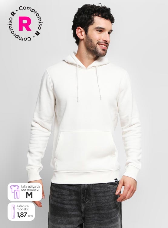 POLERÓN ALGODÓN HOMBRE INDEX HOODIE BÁSICO