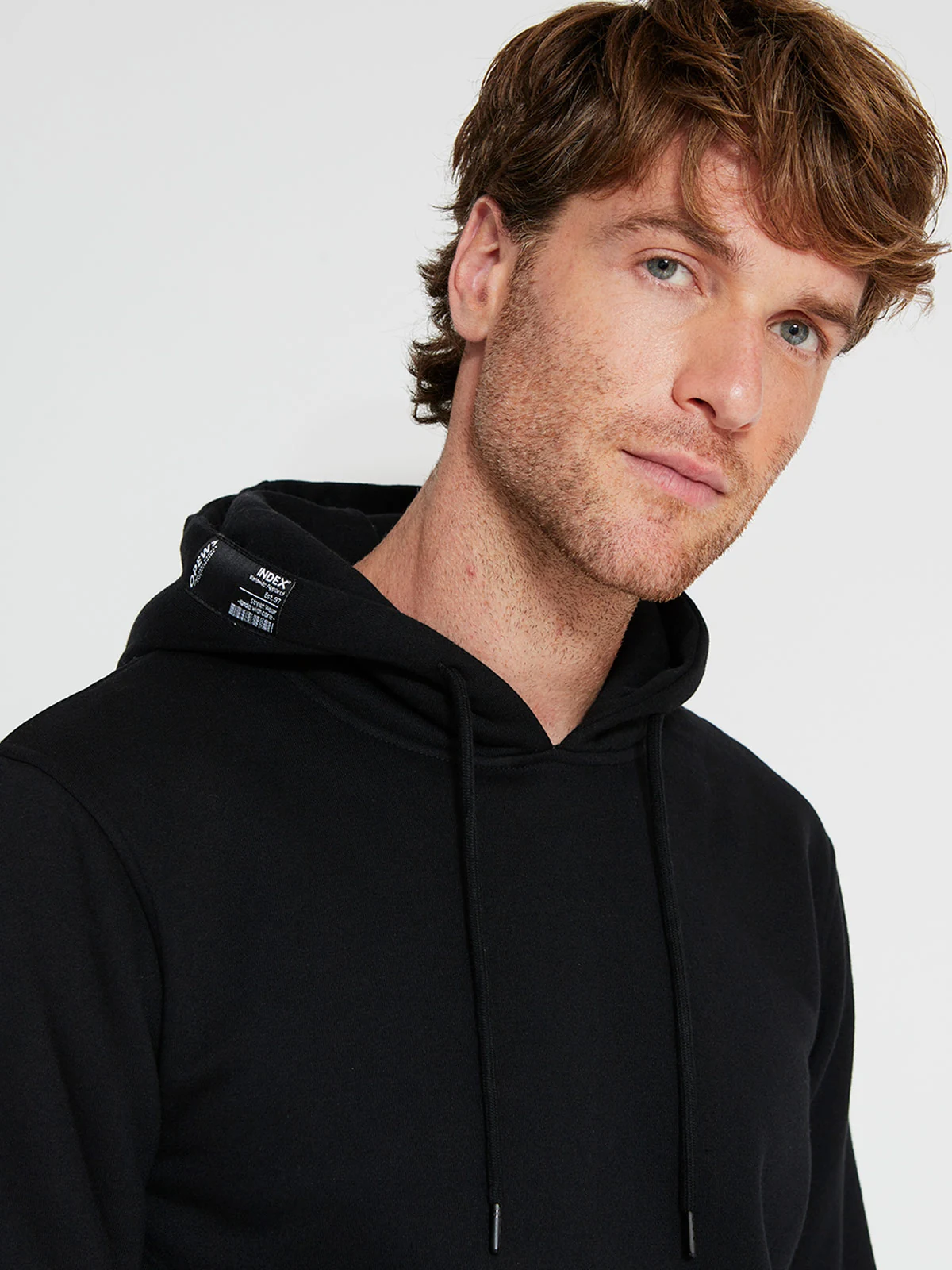 POLERÓN ALGODÓN HOMBRE INDEX HOODIE BÁSICO - 3