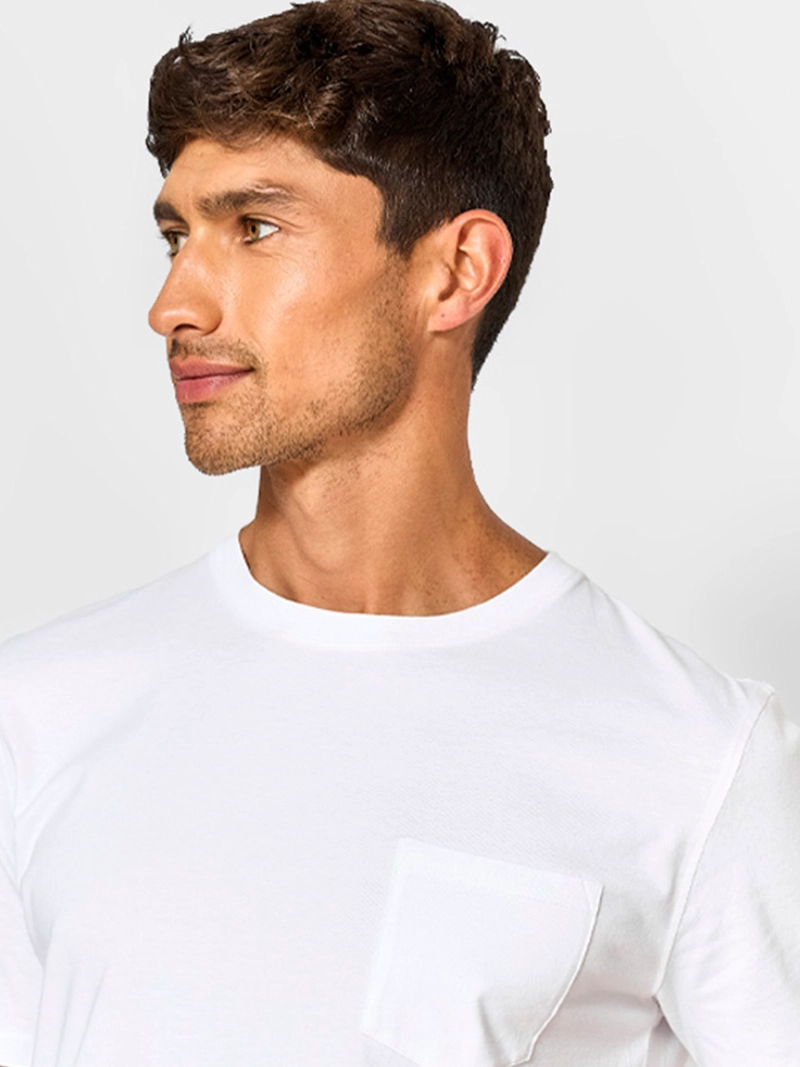 POLERA HOMBRE CACHAREL ALGODÓN CUELLO REDONDO - 3