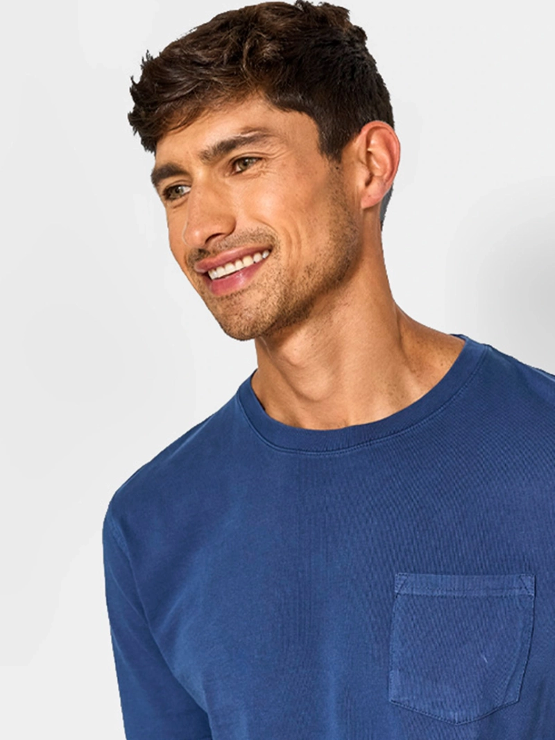 POLERA HOMBRE CACHAREL ALGODÓN CUELLO REDONDO - 3