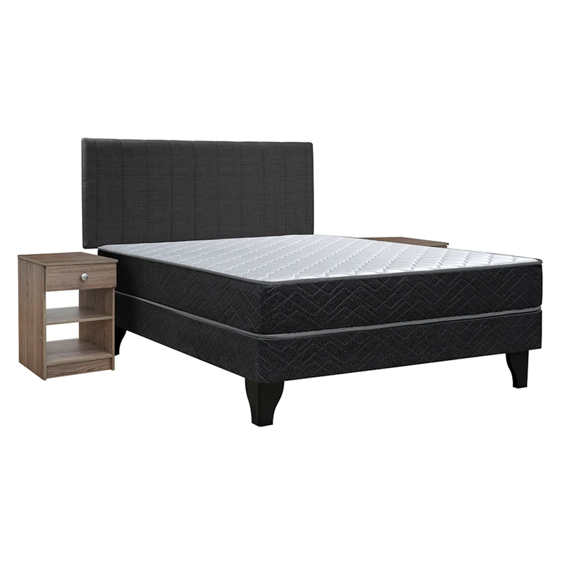 JUEGO DE DORMITORIO CELTA CAMA EUROPEA CADIZ BD 2 PLAZAS + SET - 1