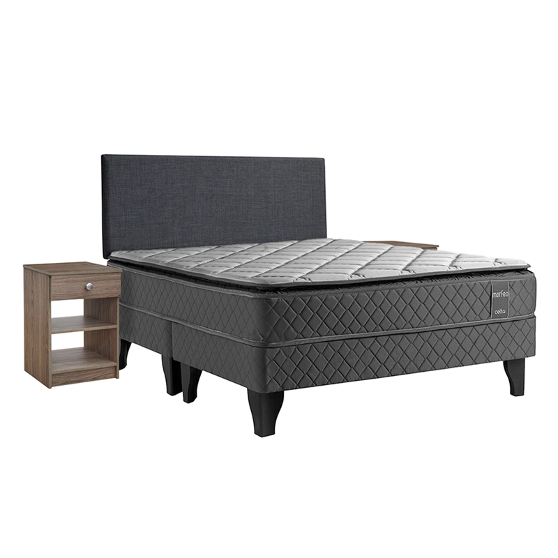 JUEGO DE DORMITORIO CELTA CAMA EUROPEA MORFEO BD KING + SET - 1