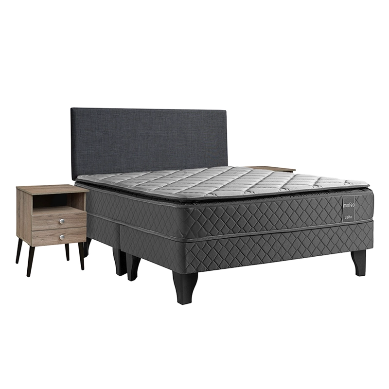 JUEGO DE DORMITORIO CELTA CAMA EUROPEA MORFEO BD KING + SET - 1