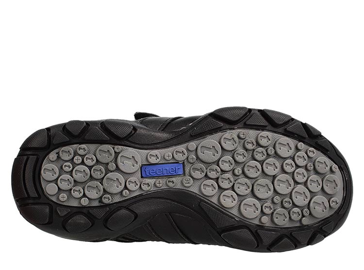 ZAPATOS ESCOLARES CUERO NIÑO TEENER NEGRO LOTUS - 7