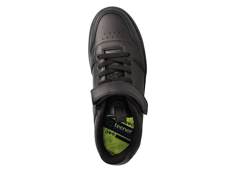 ZAPATOS ESCOLARES CUERO NIÑO TEENER NEGRO RIDER - 6
