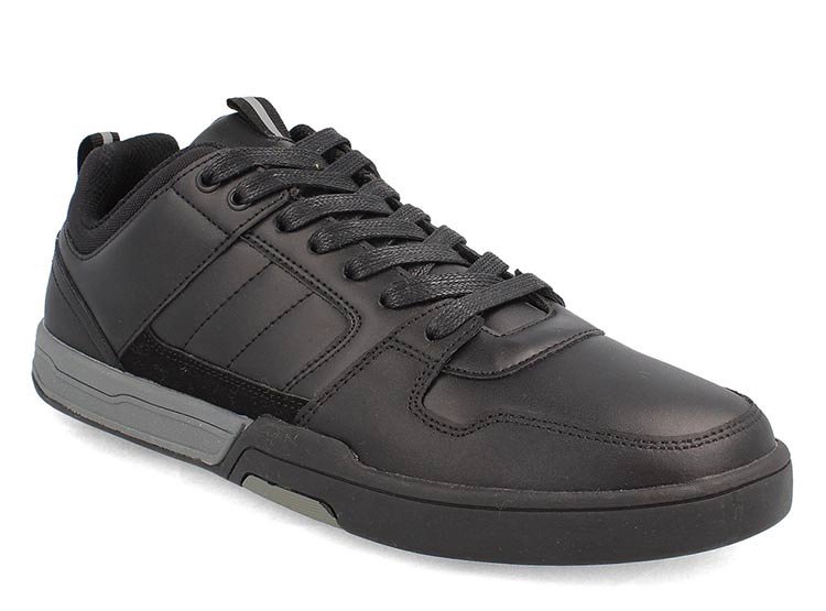 ZAPATOS ESCOLARES CUERO HOMBRE TEENER NEGRO TRONIC - 2