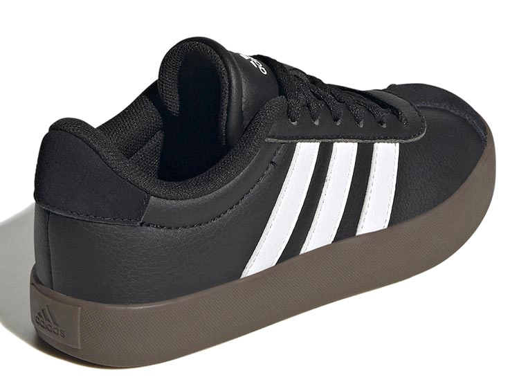 ZAPATILLAS UNISEX ADIDAS SKATEBOARD NEGRO VL COURT 3.0 K INFANTIL - 4