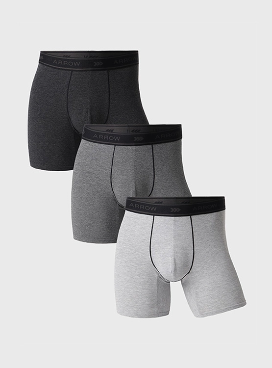 PACK X3 BÓXER ALGODÓN HOMBRE ARROW - 1